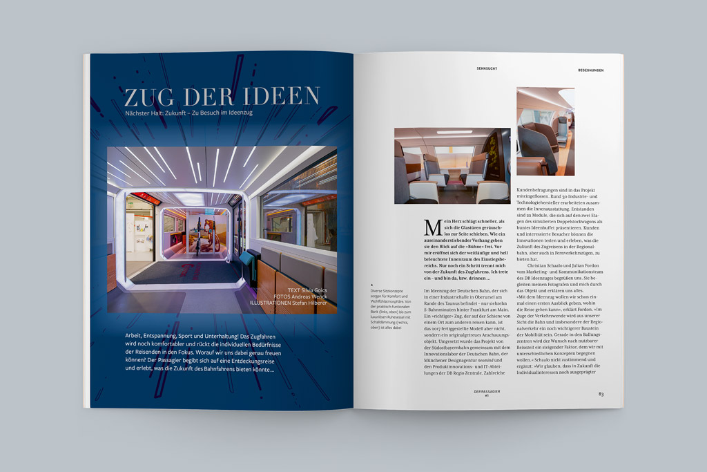 Ausgabe 01 Der Passagier Das Magazin über das Zugreisen