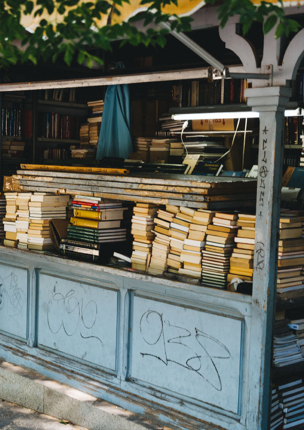 Büchermarkt im Park Buen Retiro