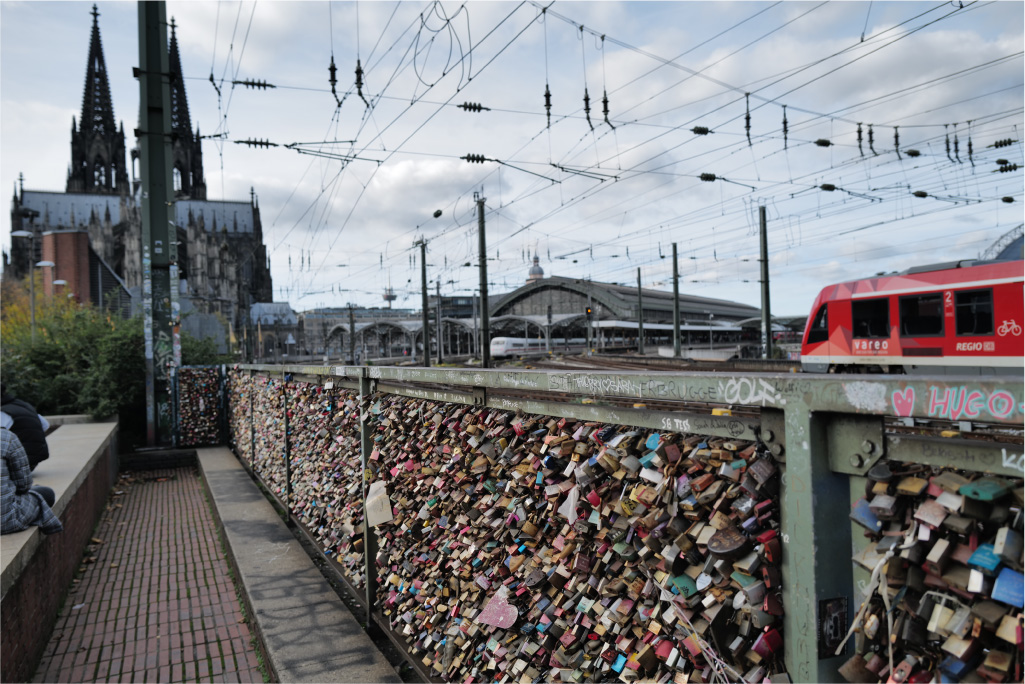 Der Passagier - Köln - Hohenzollernbrücke2