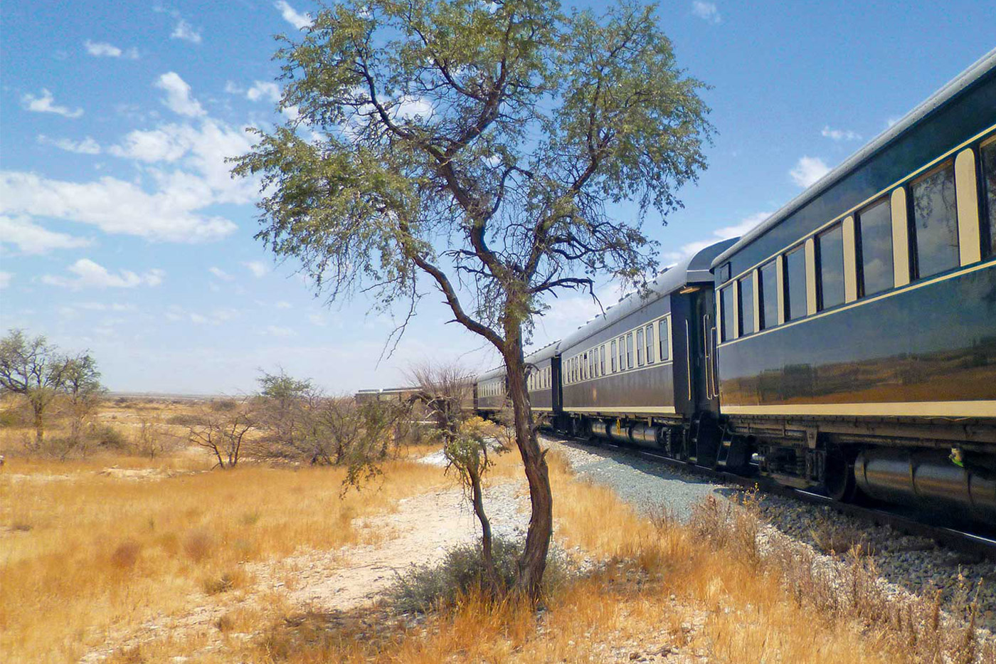 Mit dem Zug durch Afrika