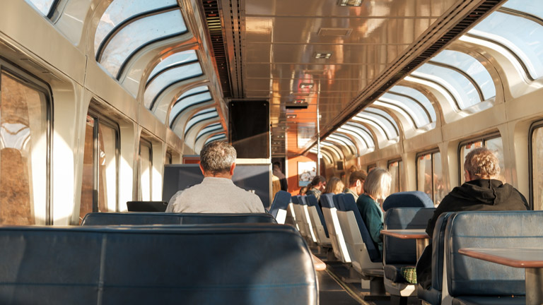 Der Passagier - Amtrak - Panoramawagen